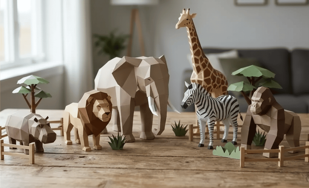 PAPERCRAFTOWE ZOO